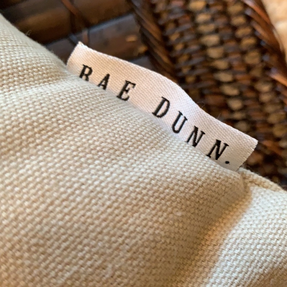 A $$$ STEAL at ONLY $10 per pillow! NWT!
LIVE & LAUGH & LOVE RAE DUNN PERFECTION - Picture 6 of 7